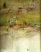 bruno liljefors blomvass oil painting picture wholesale